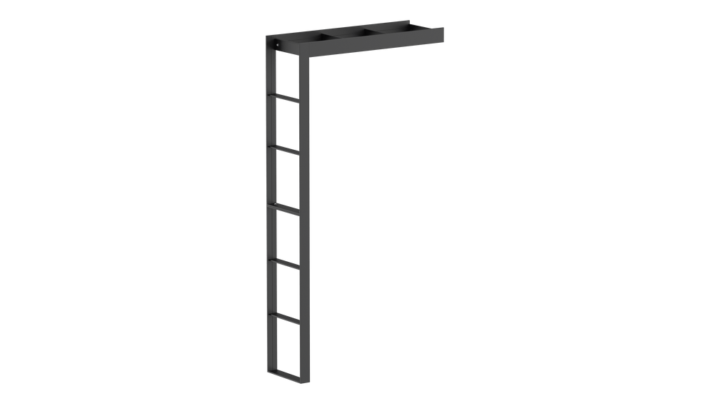 Pulverbeschichtet Sonderfarbe RAL 9005 Tiefschwarz Pulverbeschichtet Sonderfarbe RAL 9005 Tiefschwarz