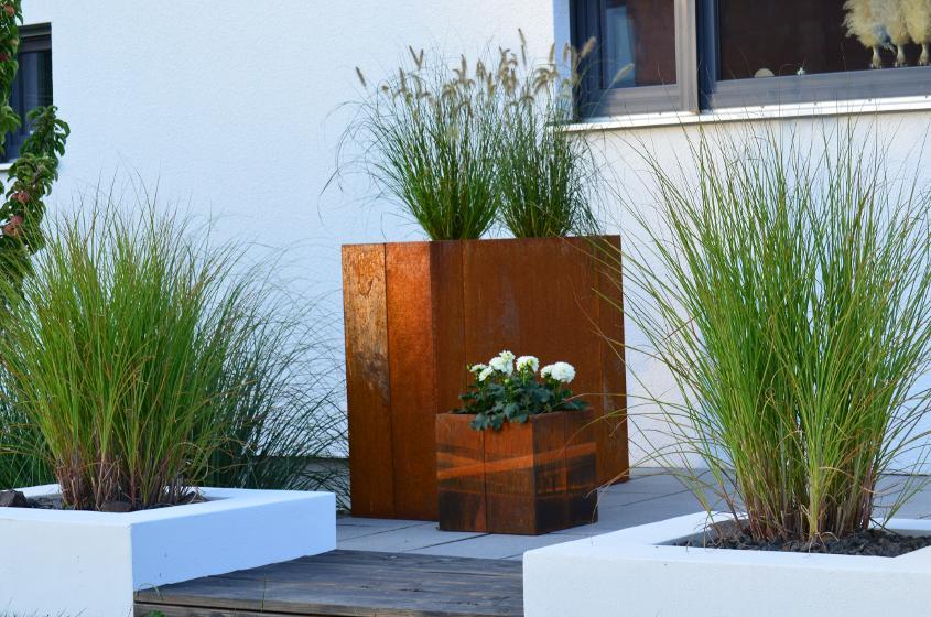 Zelfgebouwd irrigatiesysteem voor plantenbakken